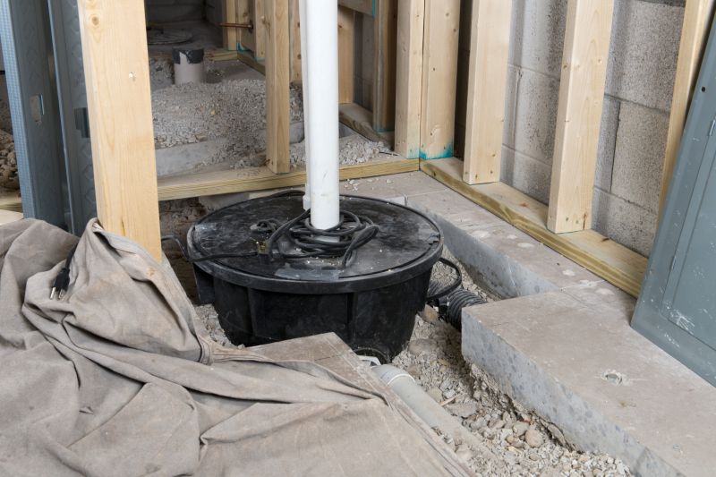 Sump Pump Installation / Interior Foundation Drains Installation