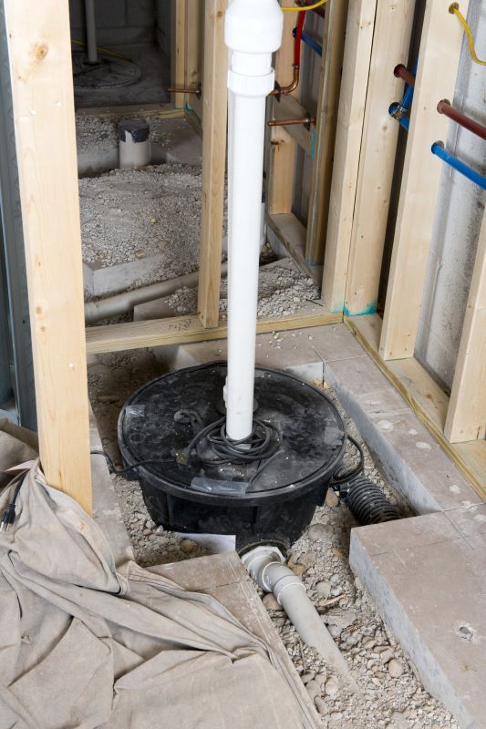 Sump Pump Installation / Interior Foundation Drains Installation